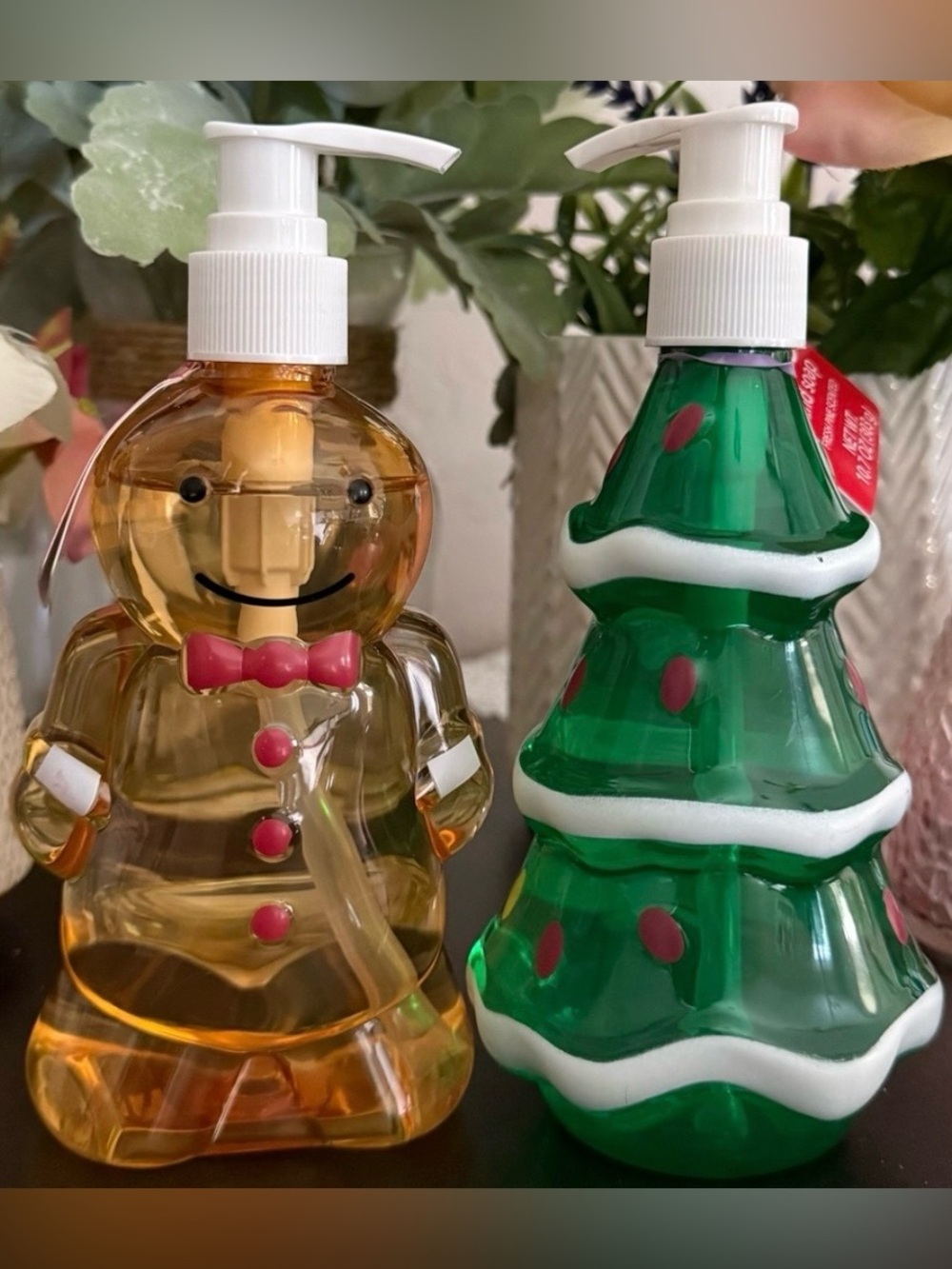 🆕🎄 CHRISTMAS LIMITED EDITION HAND SOAP SET. CINNAMON GINGERBREAD & FRESH PINE.